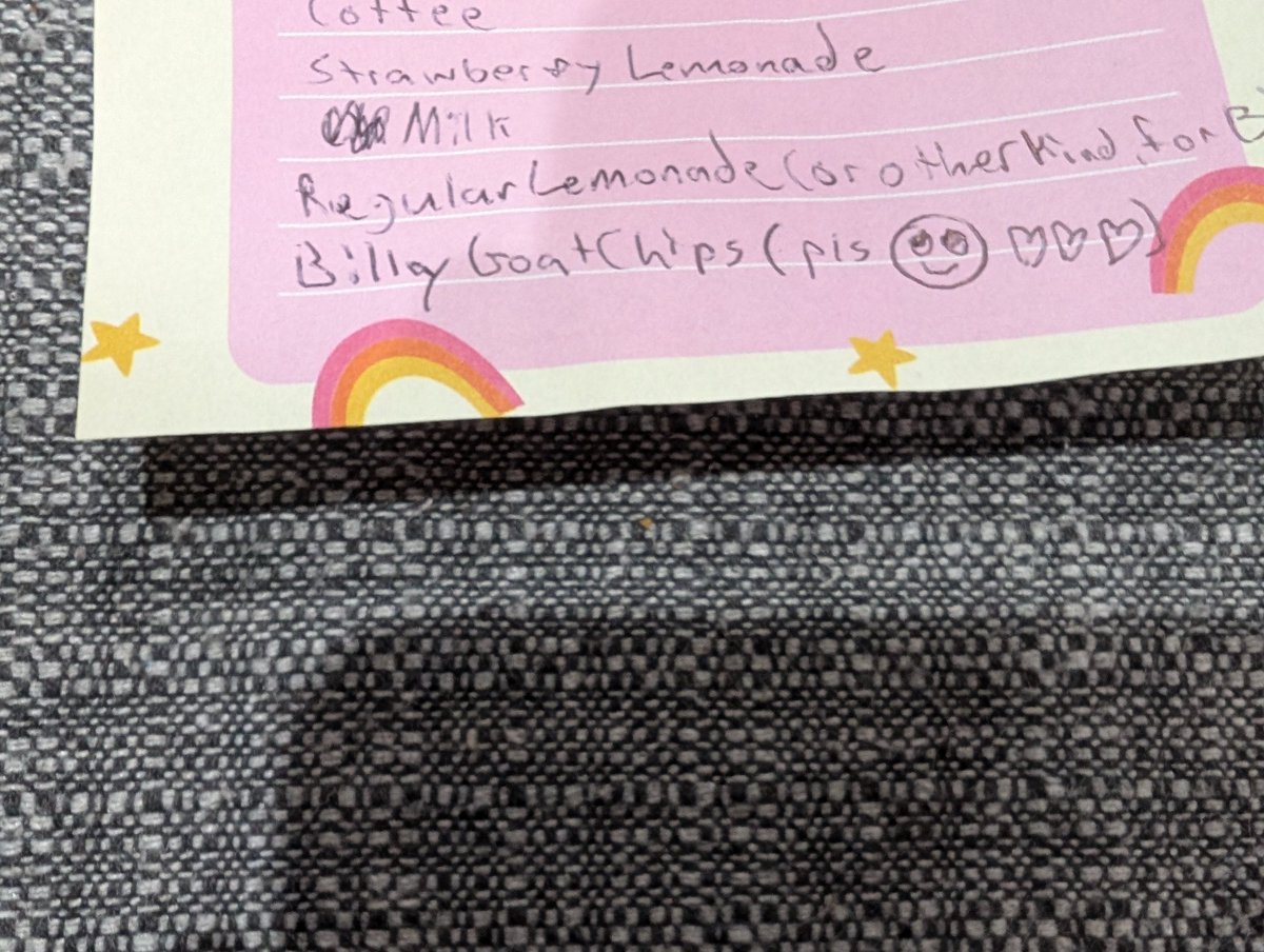 b_stecky's tweet photo. Ethan wrote this week's grocery list and tbh more list need doodles like this ♥️ https://t.co/n1kjn4uwmB