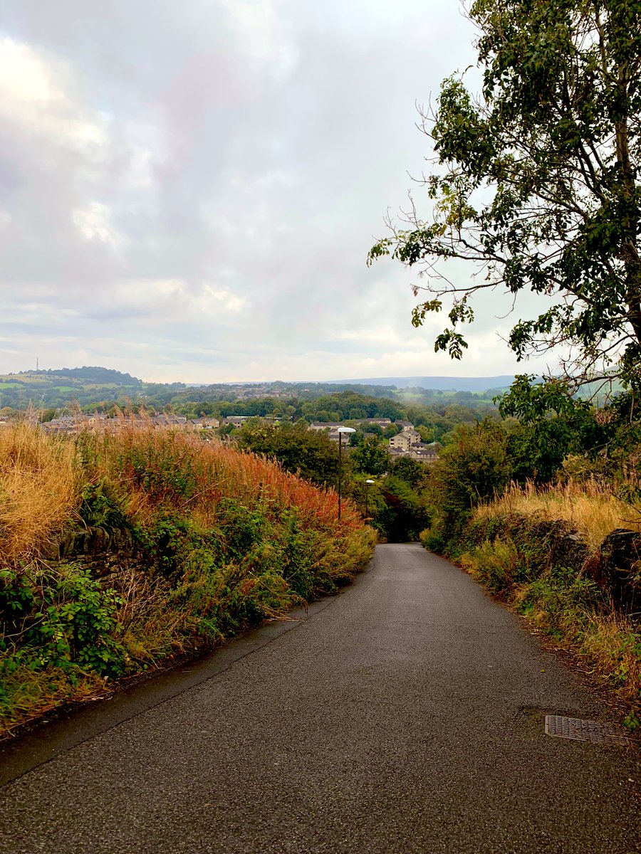 Morning walking commute to home working, great way to start the day, heart raised stomping up a hill to see the great views across glossop, always worth getting up a little bit earlier. #doorstepwalks
