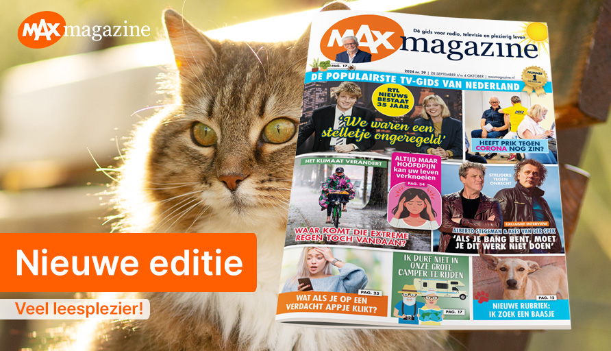 Deze week in een nieuwe editie van #MAXMagazine:
📺 <a href="/RTLnieuws/">RTL Nieuws</a> bestaat 35 jaar: we blikken terug op het prille begin.
💉Heeft een najaarsprik tegen corona nog zin?
📰 Een exclusief interview met <a href="/AlbertoStegeman/">Alberto Stegeman</a> en Kees van der Spek.