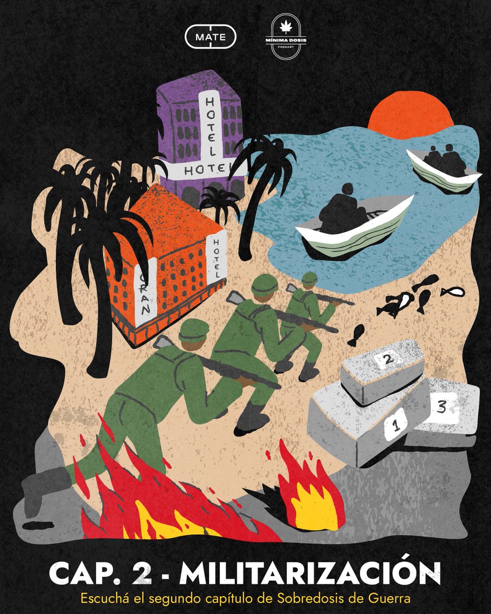 MinDosisPodcast's tweet photo. En la isla de Providencia comenzaron a construir una base militar sin permisos ambientales y con la excusa de combatir las drogas. La comunidad resistió y organizó un movimiento conocido como Campamento por la Dignidad. Conozca la historia aquí:
https://t.co/5g4KXAlNGu https://t.co/373p6XatPk