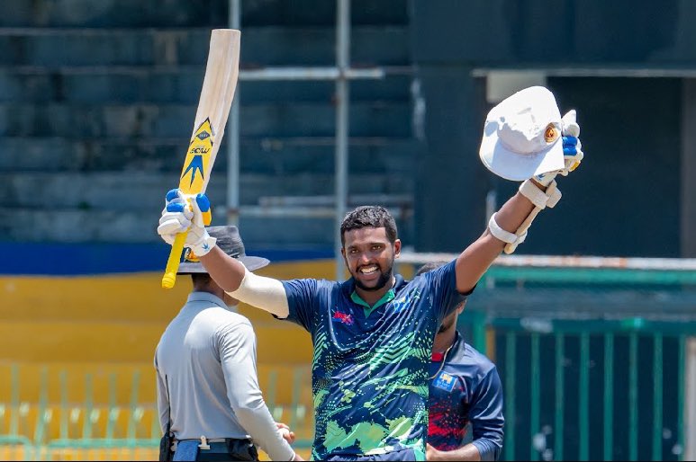 From NSL 2024 - 50 Over Tournament 

<a href="/NuwaniduF/">Nuwanidu Keshawa Fernando</a> 🏏164 (138) ⚾️ 3/63 (10)
Nipun Dhananjaya  🏏 116 (132) 
Ahan Wickramasinghe 🏏 100 (97)
Shan Arachchige 🏏 120 (128)
Lasith Croospulle 🏏 110 (87) 

#sportspavilionlk #NSL2024 #danushkaaravinda