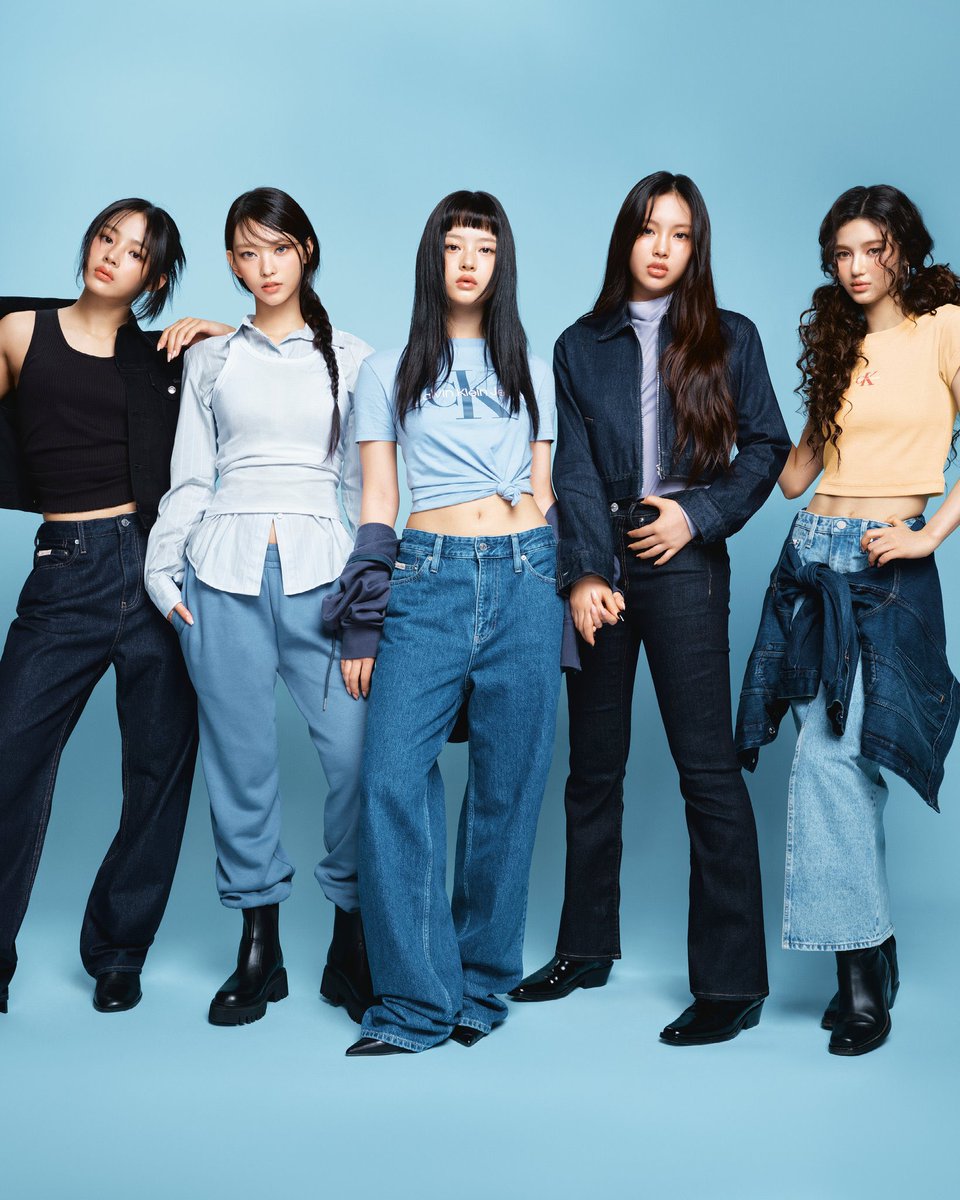 NewJeans look stunning in new photoshoot for Calvin Klein.
