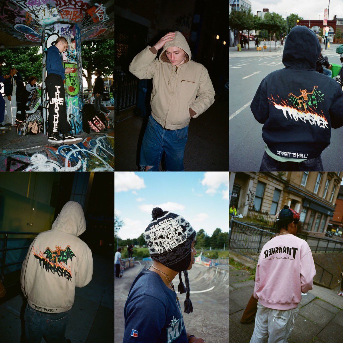 Supreme x Thrasher + Neck Face 24FW Week6 が国内9月28日（土）に
