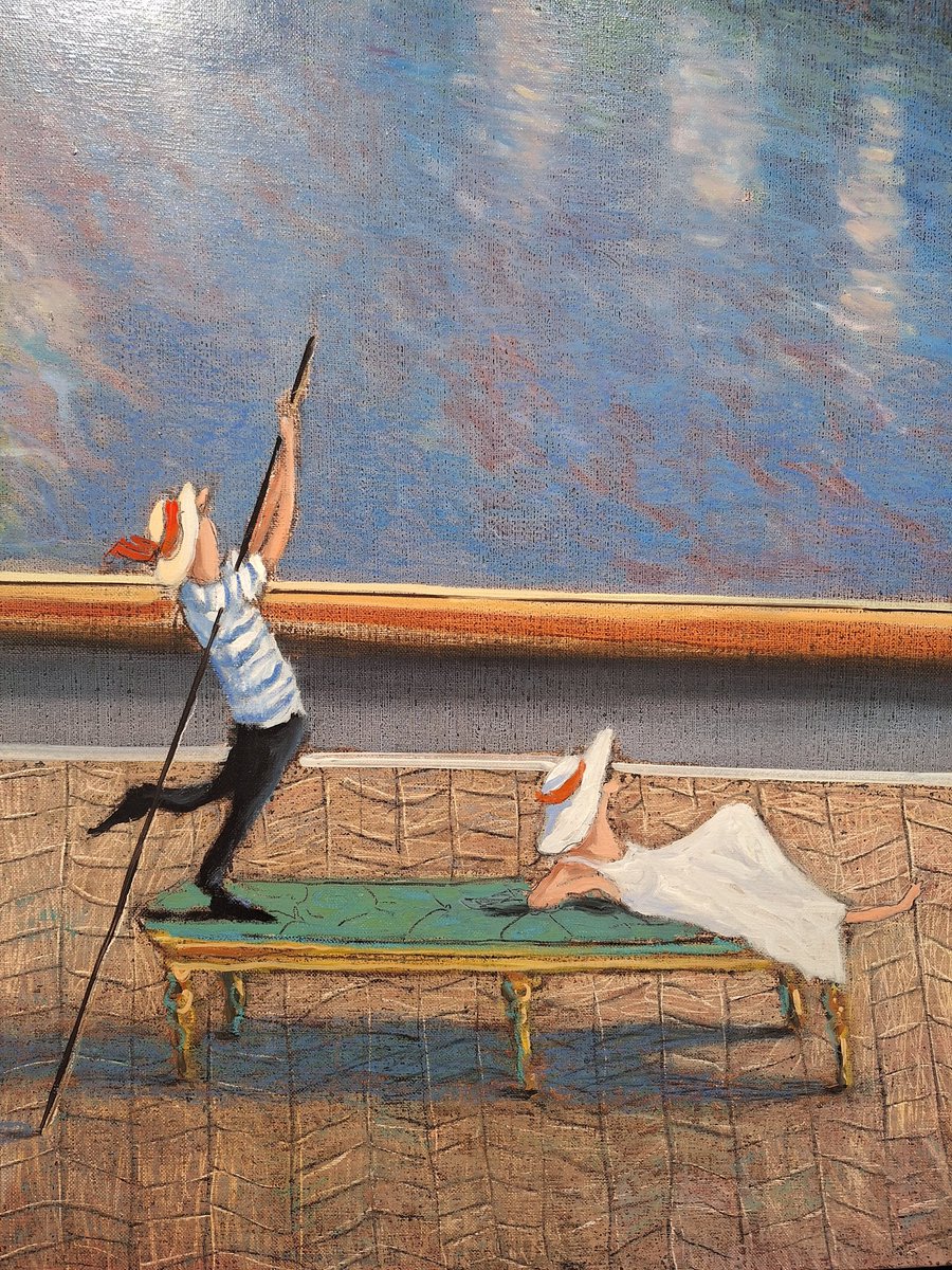 ArtCatto's tweet photo. Details of the stunning "Balade à Venise" by Thomas Bossard 🎨😍
Currently being exhibited at the @ArtCatto gallery Loulé 😉
#artcatto #art #artgallery #thomasbossard #frenchartist #humour #originalart #paintings #portugal #algarve #quintadolago #loulé #artexhibition #details https://t.co/ZpU5MRccpy