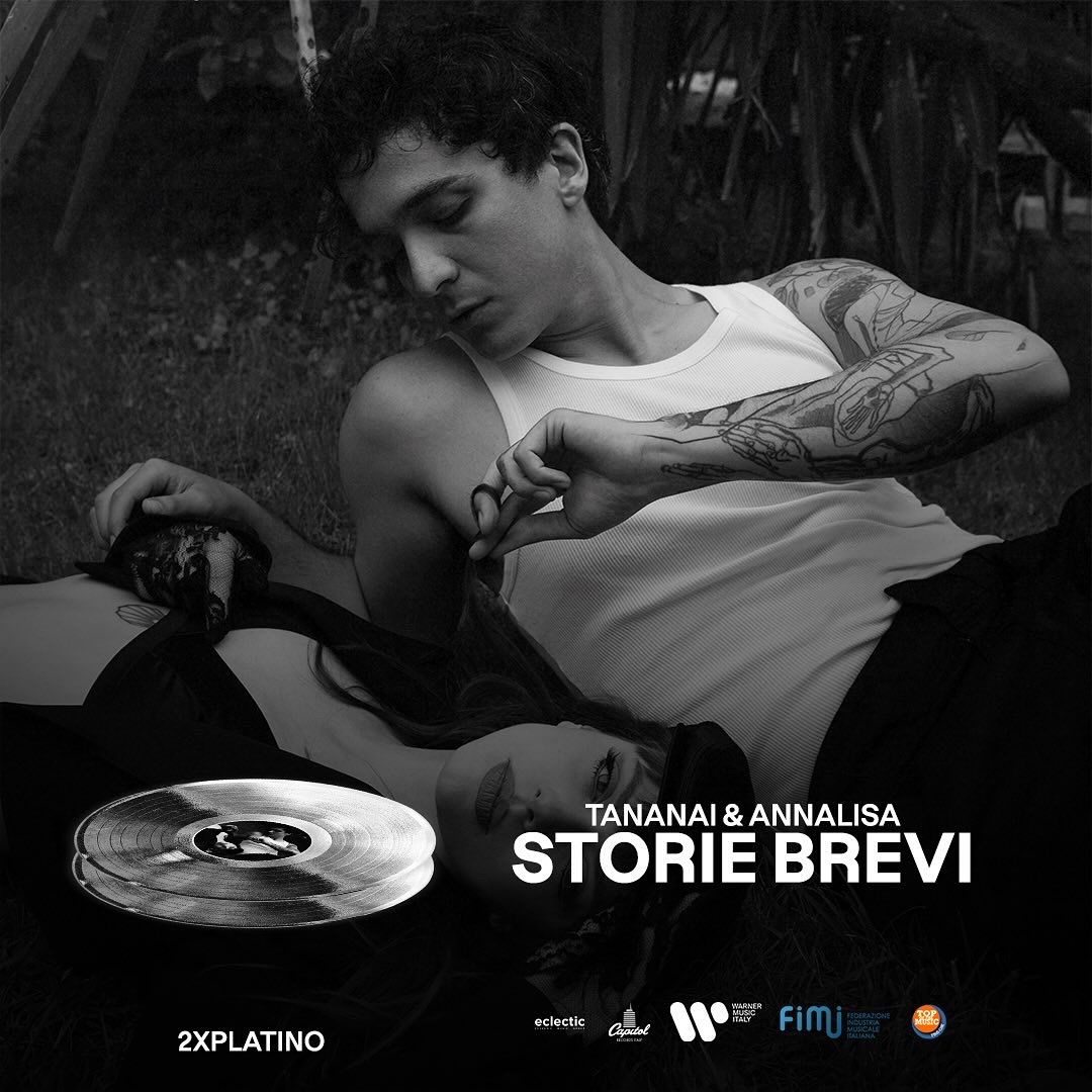 It’s #FimiAwards Time⚡

"STORIE BREVI" di Annalisa &amp; Tananai raggiunge il 2° DISCO DI PLATINO💿💿

Congratulazioni
<a href="/FIMI_IT/">FIMI</a>👏🏼