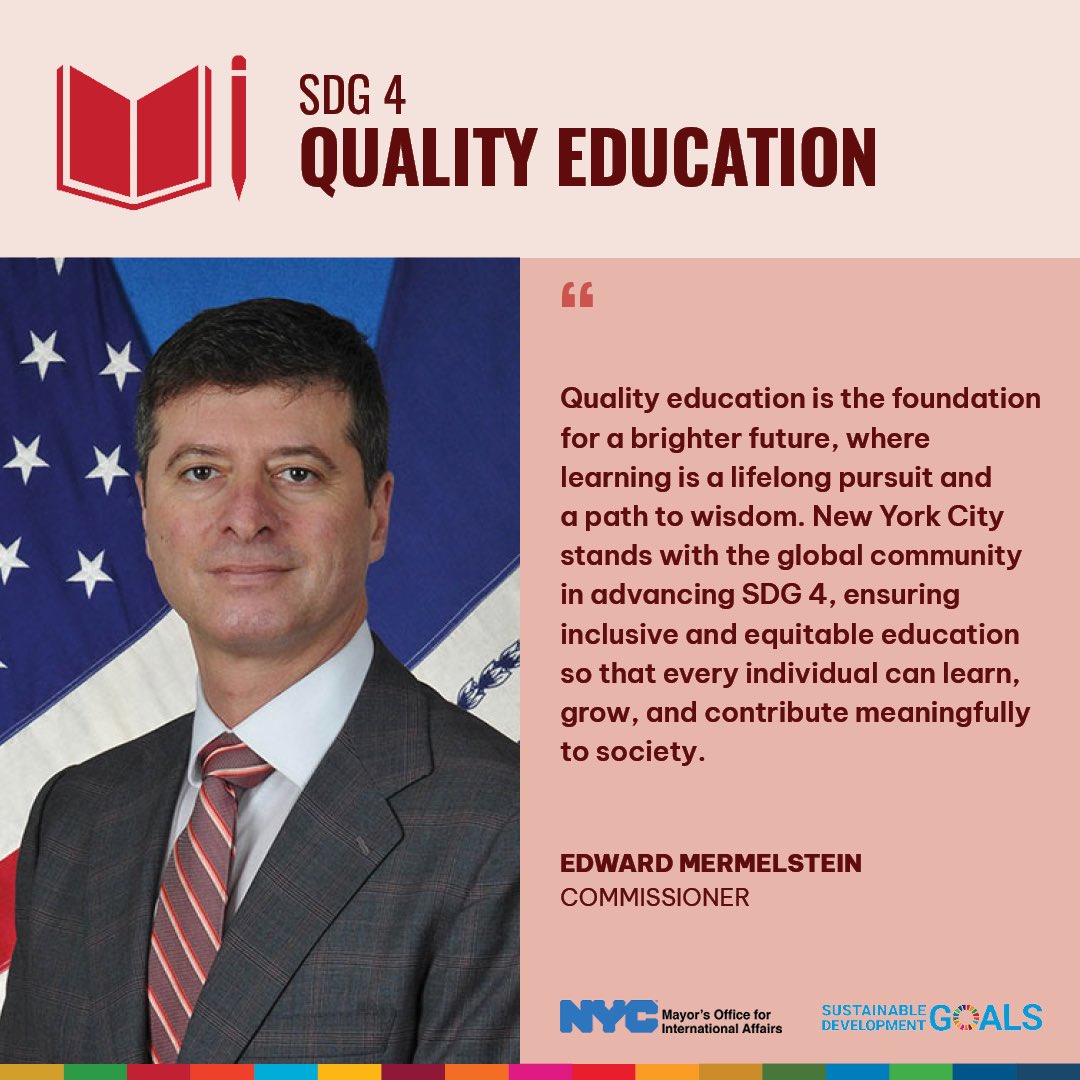 globalnyc's tweet photo. As the #UNGA24 continues, we’re inspired to reflect on the power of the #SDGs. Together, we can tackle quality education, climate change and build a more sustainable future. https://t.co/0nfeH7rEbY