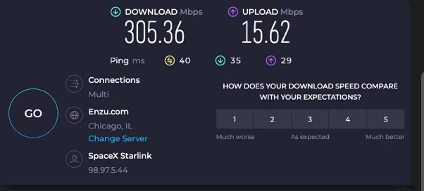 tash_ted's tweet photo. 305 download speed let's me work from home, even though I live in the middle of nowhere https://t.co/P3rQexfL5h