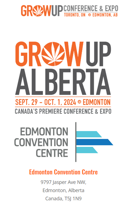 Excited to attend <a href="/growupcanada/">Grow Up Conference, Expo and Awards</a>, in Edmonton, AB, Sept 29-Oct 1! 
Visit us at booth #305 to learn about #HarvestIQ and how it can help growers improve the quality &amp; consistency of their crops.

Thanks to <a href="/InvestNS_/">Invest Nova Scotia</a> for their assistance.

#AgriTech #CannabisTesting #CropSteering