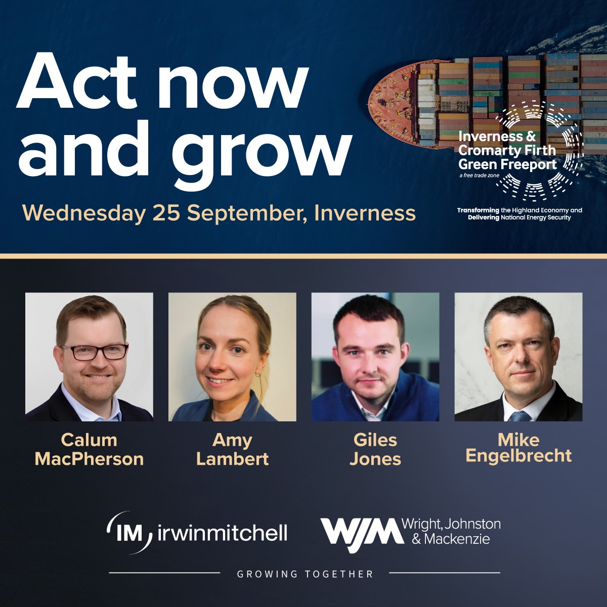 WrightJohnston's tweet photo. Today’s the day as we gear up for our Freeport event as a part of #HighlandBusinessWeek 💼
We can’t wait to hear the thoughts of our experts on how Inverness can make the most of this opportunity – and pass on our expertise as to how WJM can assist you in your Freeport journey. https://t.co/LpSeNJSu9V