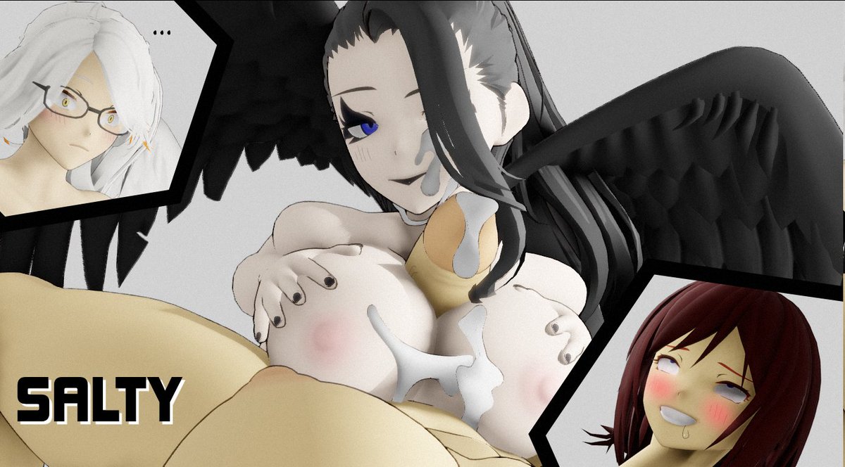 saltydoesnsfw's tweet photo. Riasai meets Savoah, who gives her a really...Interesting introduction to herself. https://t.co/QW5yFiqLrK