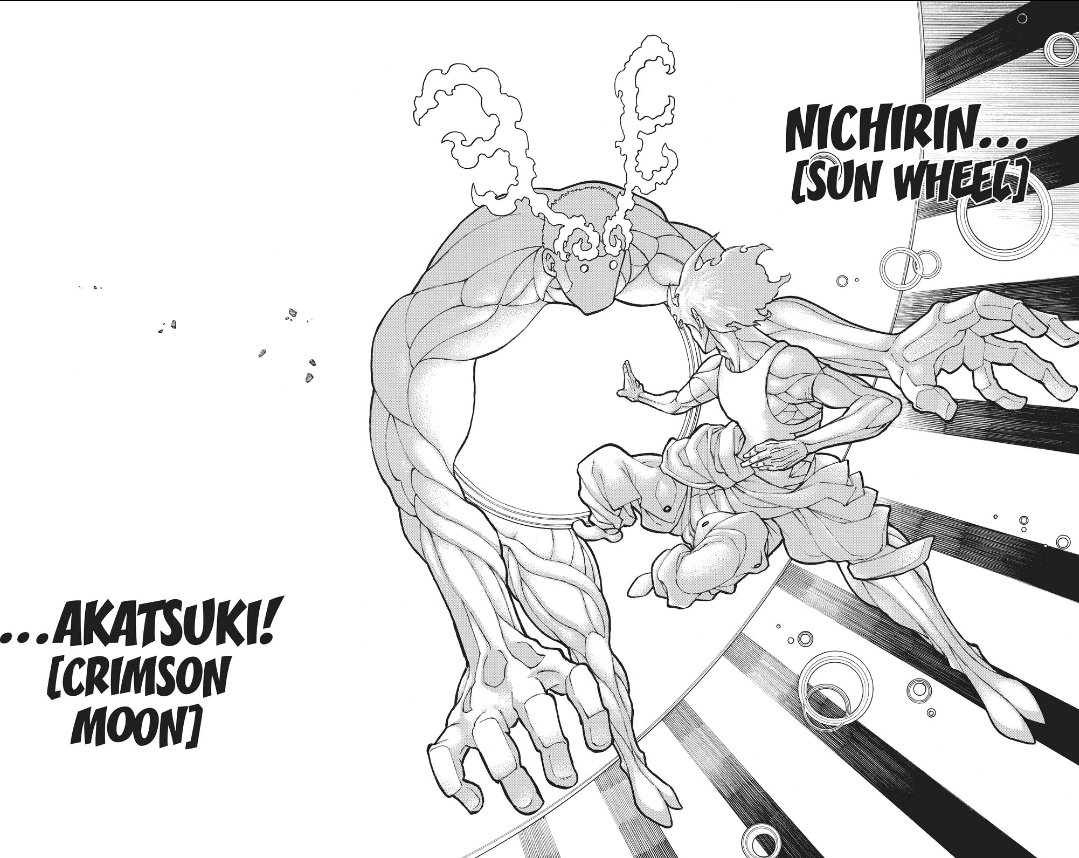 There is no doubt that the Benimaru vs Hibachi will be fight of the year once it gets animated, this shit was insane