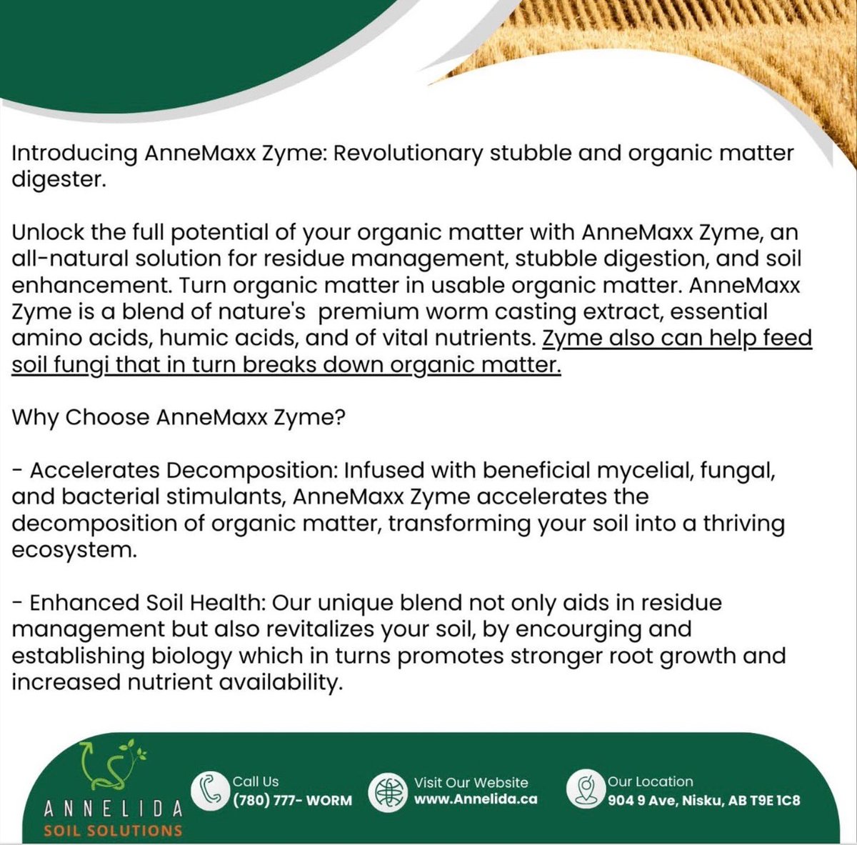 Annelida Soil Solutions - OMRI Certified tweet media