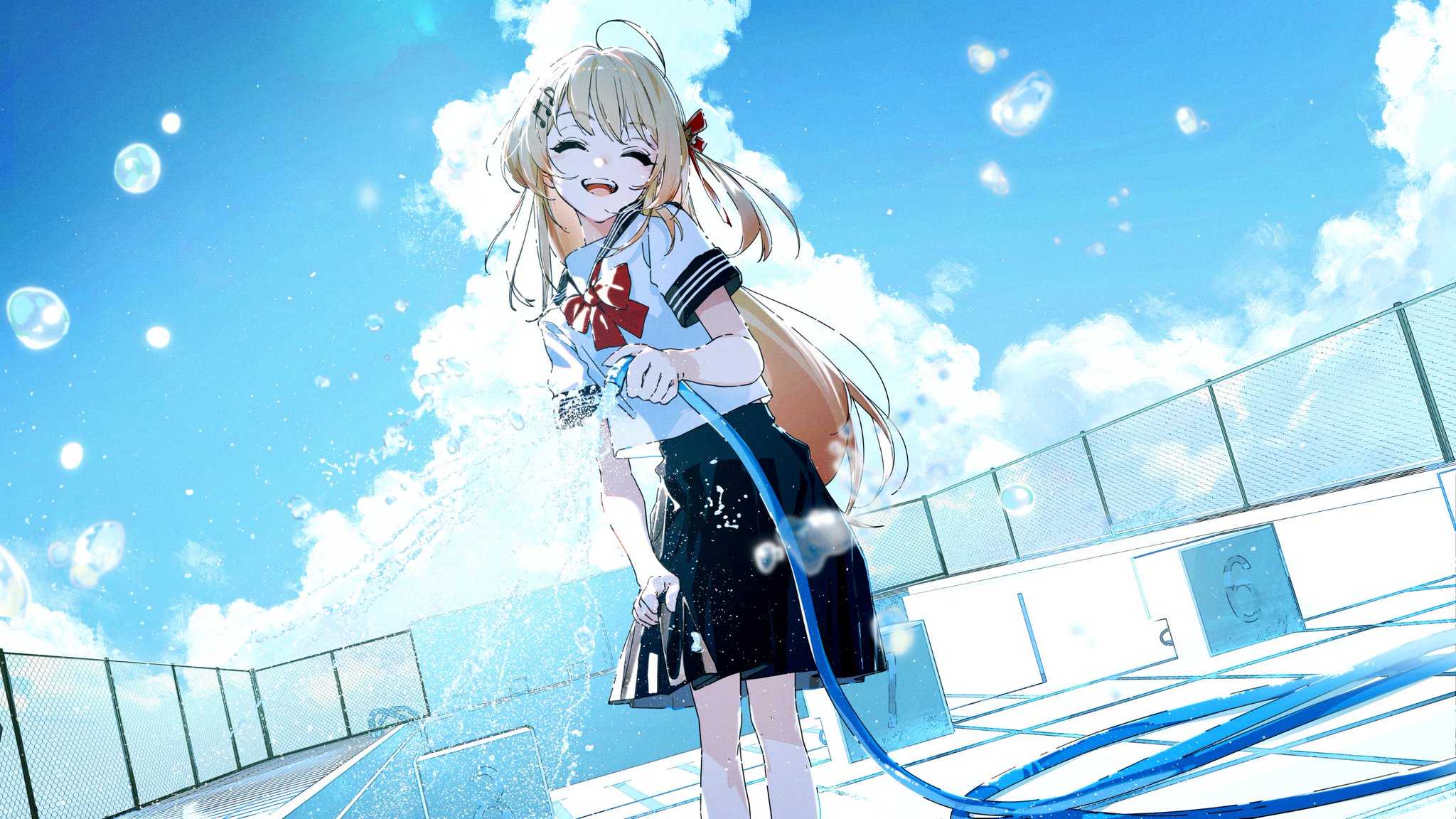 演奏の絵 KMNZ - 描き下ろしイラスト LITA ギター演奏ver. 1/7スケール