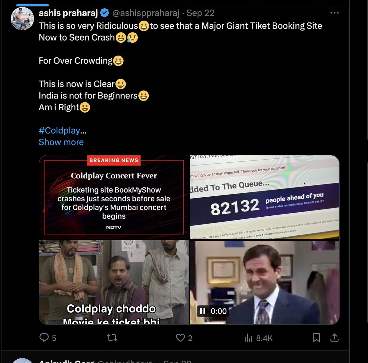 We've all seen the buzz around the #Coldplayindia concert in India—on one side, some lucky fans managed to grab tickets, while a frustrated majority were left empty-handed.

One of the biggest issue pointed out, lack of trust in the queuing and ticket sales system.

A thread on