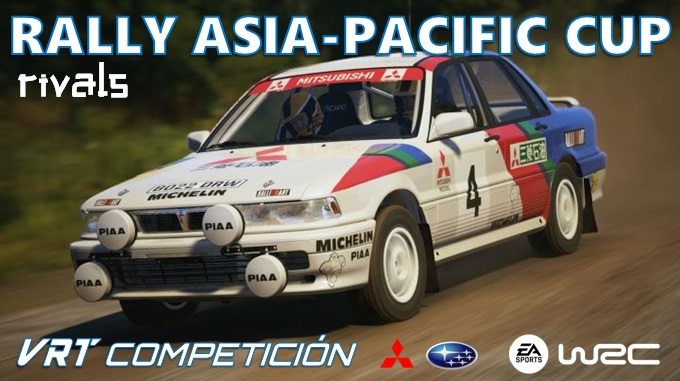 Hoy empieza #AsiaPacificRivals, el nuevo campeonato en <a href="/EASPORTSWRC/">EA SPORTS WRC</a> de VRT COMPETICIÓN

Los pilotos podrán elegir entre el #GalantVR4 y el #LegacyRS en los rallyes Pacifico, Japón y Oceanía

🟢 Más información e inscripciones en discord.gg/q9WhTGz

#EASPORTSWRC #WRC #discord