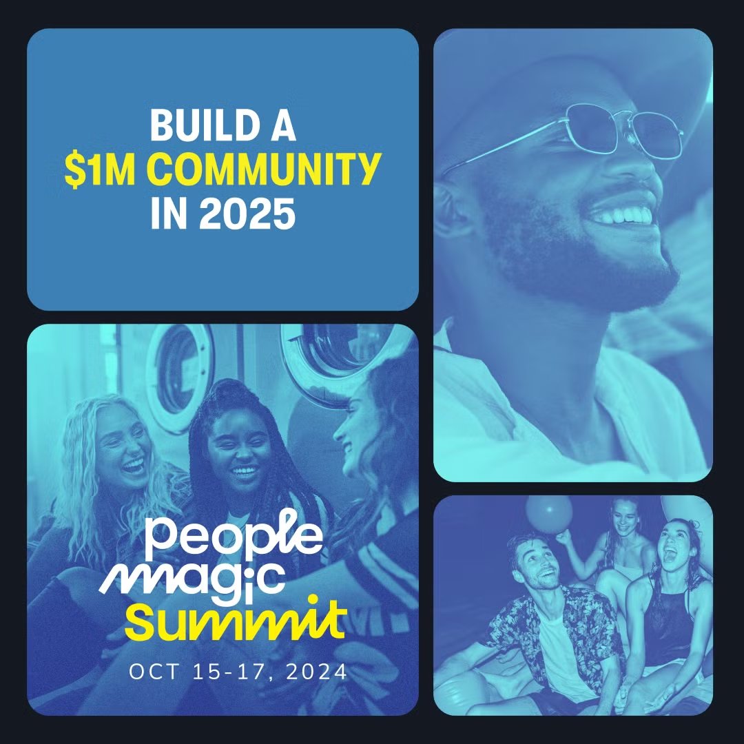 Is creating a community, course, or membership on your vision board for 2025?

You don’t have to start from scratch.

Get the playbook for building a profitable community that essentially runs itself from the people who have already built communities to $1M and beyond!

Join us
