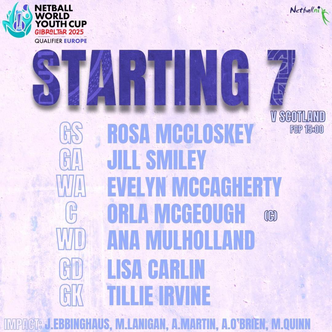 netballni's tweet photo. Ready to go 🔋

Todays starting 7 💪 https://t.co/4NEpqpejNq