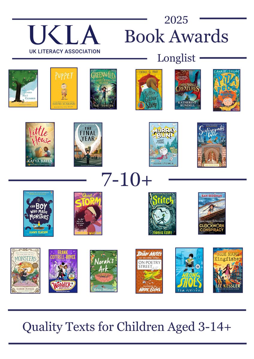 We are delighted to share that QUIET STORM has been longlisted for the UKLA Book Awards 2025 in the 7 – 10 category, congratulations <a href="/KimberlyWhittam/">Kimberly Whittam</a>! <a href="/The_UKLA/">UKLA</a>
