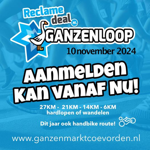 SleenWeb's tweet image. Ganzenloop start 10 november ook in Sleen dlvr.it/TDd0cy