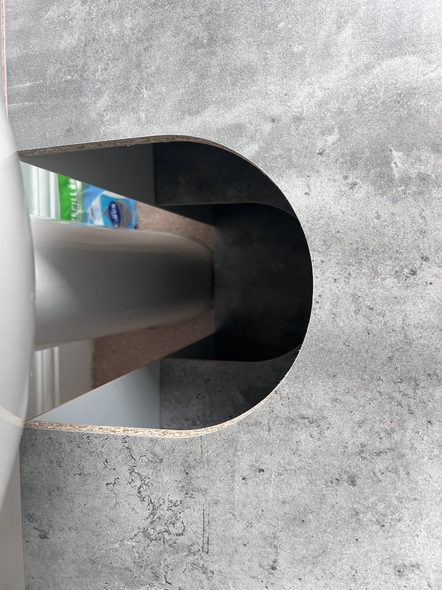 hol_reid's tweet photo. @bmstores what even is this?? Even the instruction manual has the full bottom shelf when it’s meant to be an under sink cabinet? How on earth do you expect people to use this?? https://t.co/KZQ65uQxvR