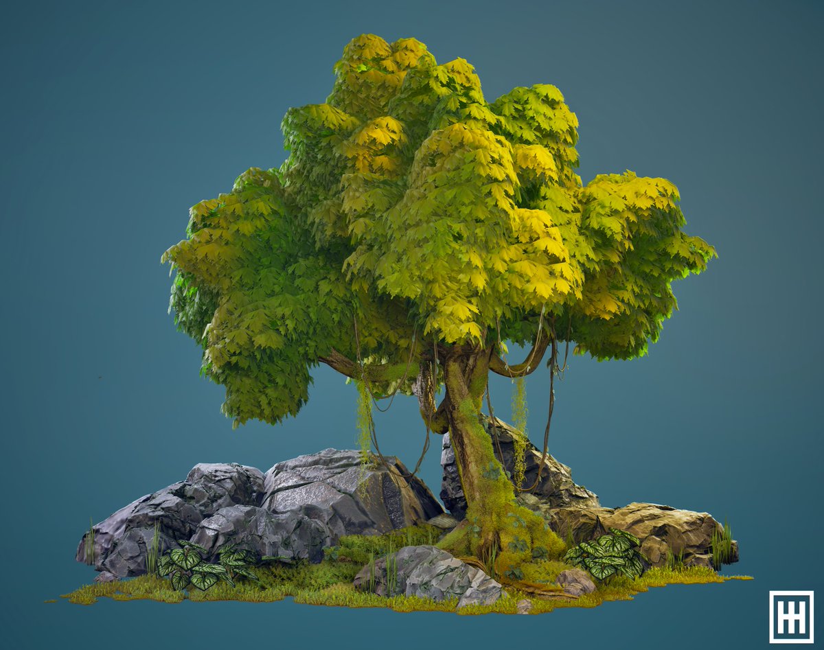 ✨LUSH TREES WITH BREAKDOWN ✨

I got so much love in here on my lush stylized trees, so they are now posted on ArtStation along with a breakdown! 🌳
artstation.com/artwork/gR0d8e