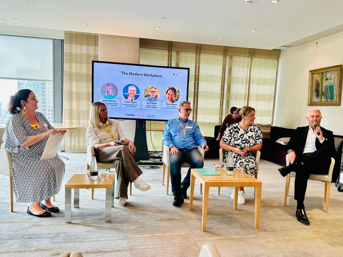 Fantastic first session at #ABClive about the modern workplace -  touching on team building, inclusion, career progression, mental health and the 4-day working week!