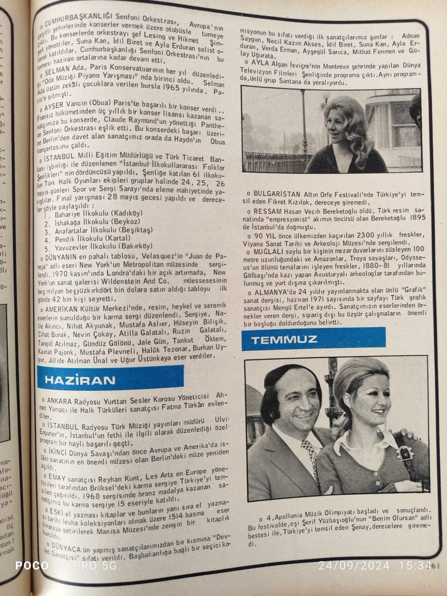 DergiMecmua's tweet photo. Milliyet Gazetesi 1971 Yıllığı içeriğinden

#Milliyet1971 https://t.co/s1JUcAfW4k