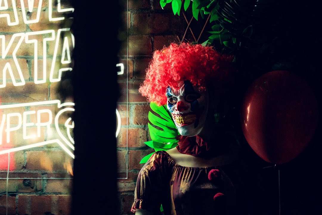 Got tickets to the spookiest gig in town yet? We're transforming our rooftop hangout into a FUN HOUSE OF HORRORS.

WHAT’S INCLUDED? 
🤡 Live DJ
👻 Saucy seances &amp; eerie entertainment
🐶 Dog Tarot Card Reading
🍸 Killer cocktails and good pizzas
👻 Rooftop views to DIE for