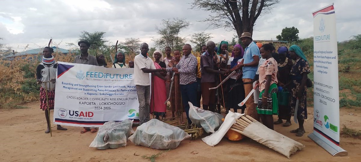 AcmeKenya's tweet image. The Climate Smart Agricultural Practices training took place last week in Lokichoggio with participants taken through concepts on climate smart agriculture.@CBCResilience #crossborderresilience @Ijackaa