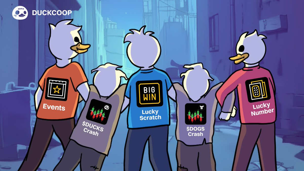 🦆 Duckies in the $DUCKS App lately just all about Events, Lucky Scratch &amp; Lucky Number 💎

🎮 Gaming, Joining Events, FREE $TON: t.me/duckscoop_bot/…