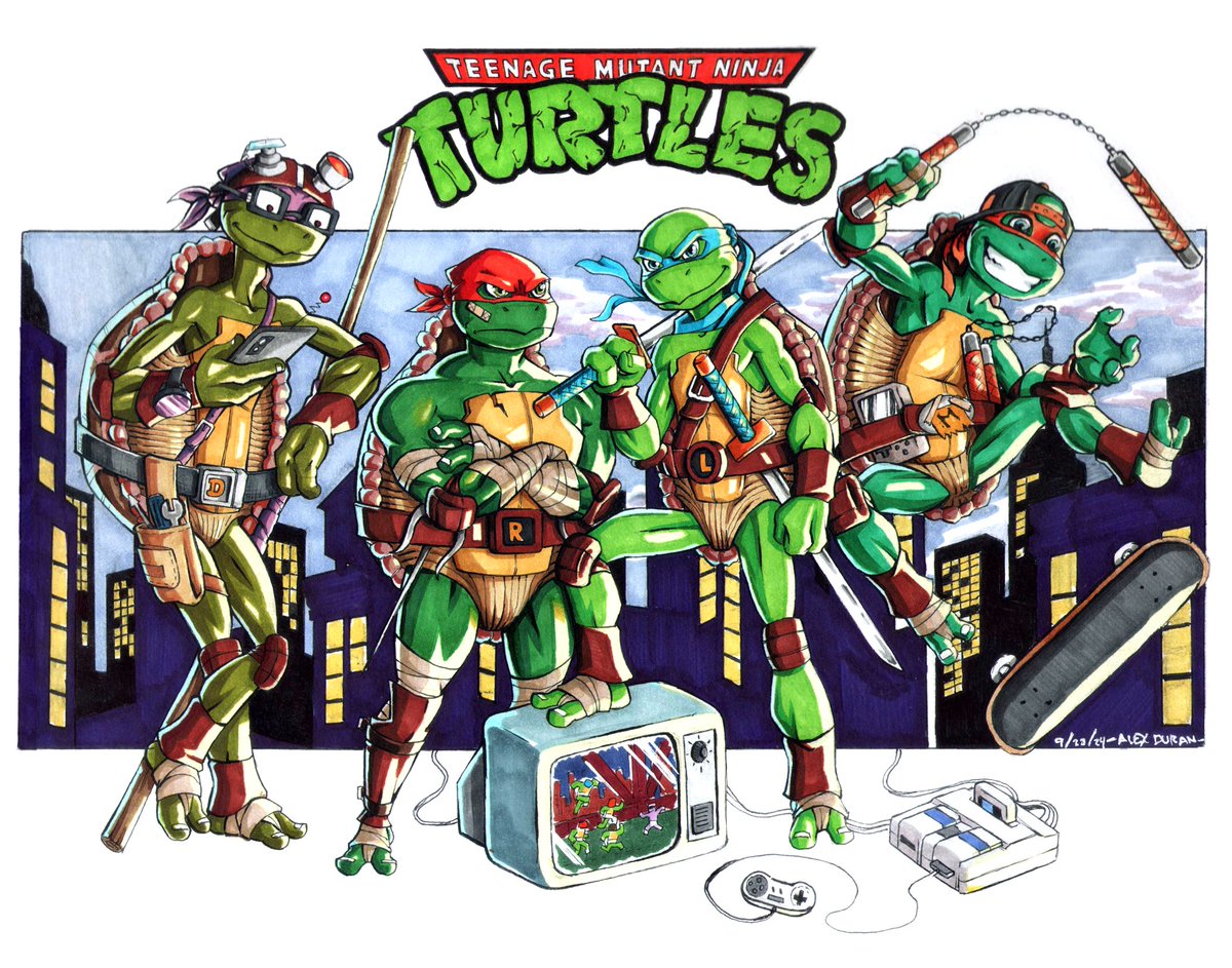 Teenage Mutant Ninja Turtles
Finished this last night with my new <a href="/Ohuhu_official/">Ohuhu Official</a> alcohol markers, super happy with it.
#teenagemutantninjaturtles #art #fanart #drawing #artistsupport