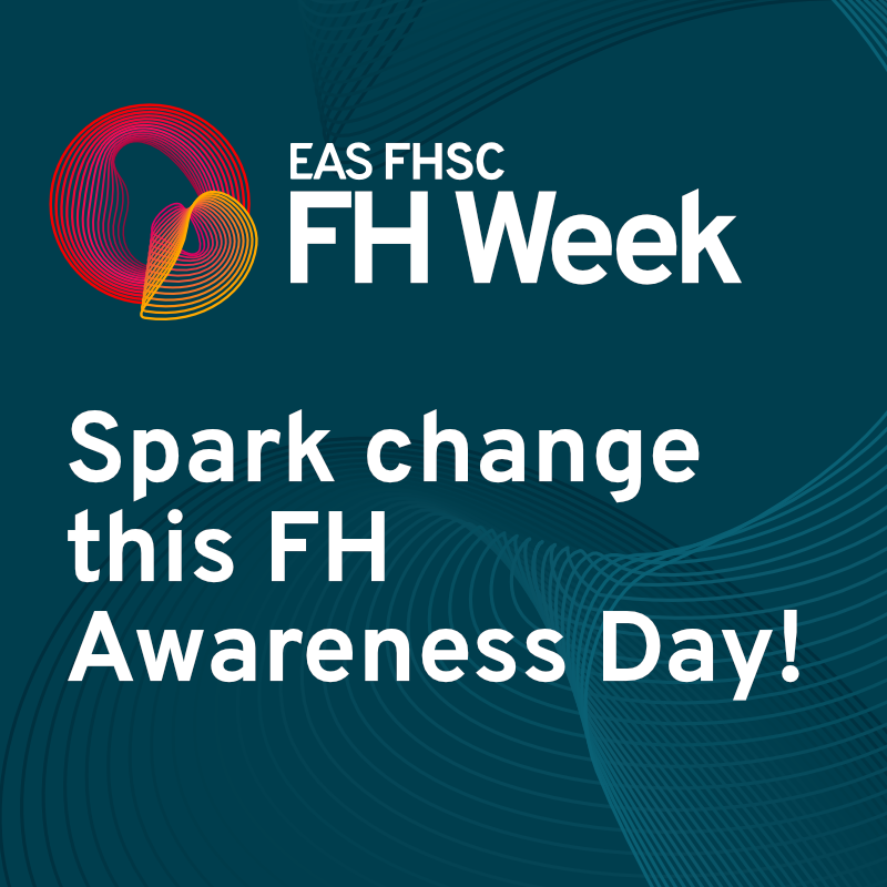 society_eas's tweet photo. Join us in celebrating #FHAwarenessDay! Empower your understanding of FH and take the first step towards making a difference for patients: https://t.co/E66qgyWJMB #FHWeek #FindFH #FHAware #FHAware2024 https://t.co/91QYpYFYpq