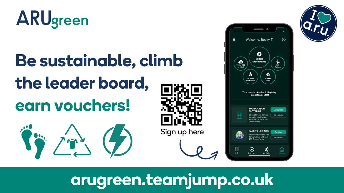 ARU Sustainability Team tweet media