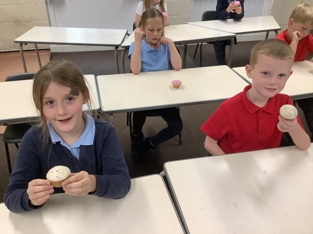 Yesterday we began to evaluate cupcakes in design and technology. We will be trying another batch today.