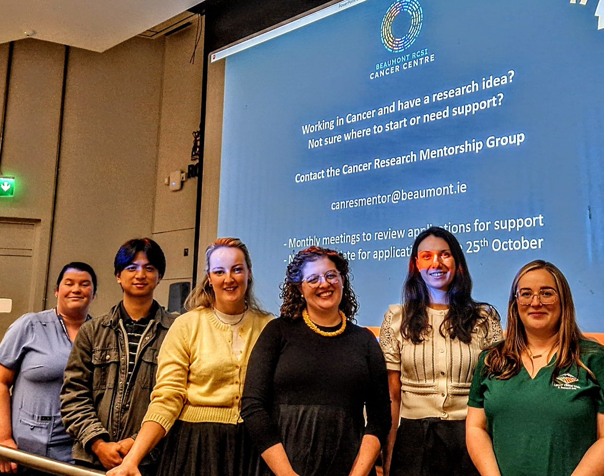 CancerCentreIre's tweet photo. Celebrating #WorldCancerResearchDay 2024 @CancerCentreIre showcasing some of the amazing research from across the centre - well done to all presenters 👏🏻👏🏻
and to members of the Cancer Research Mentorship Group for organising https://t.co/NNgZDzJALk