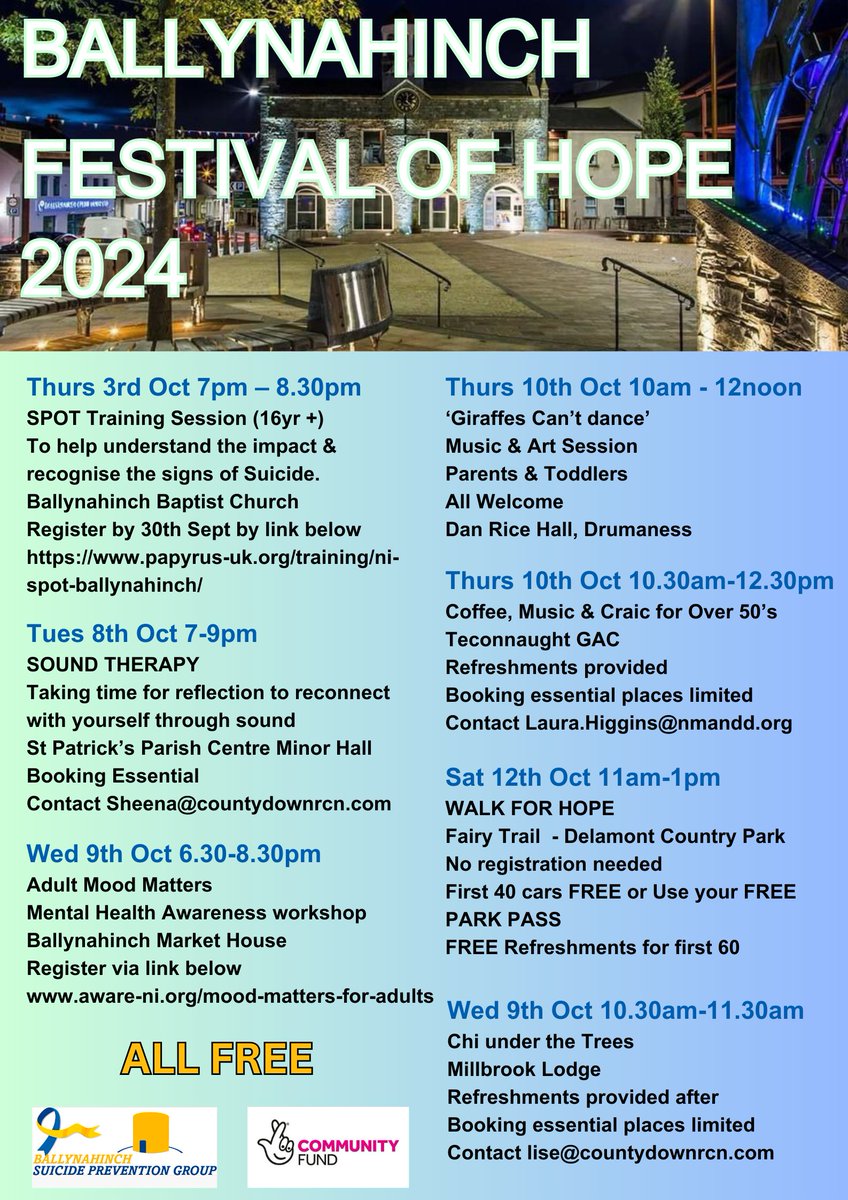 Ballynahinch Festival of Hope, October 2024