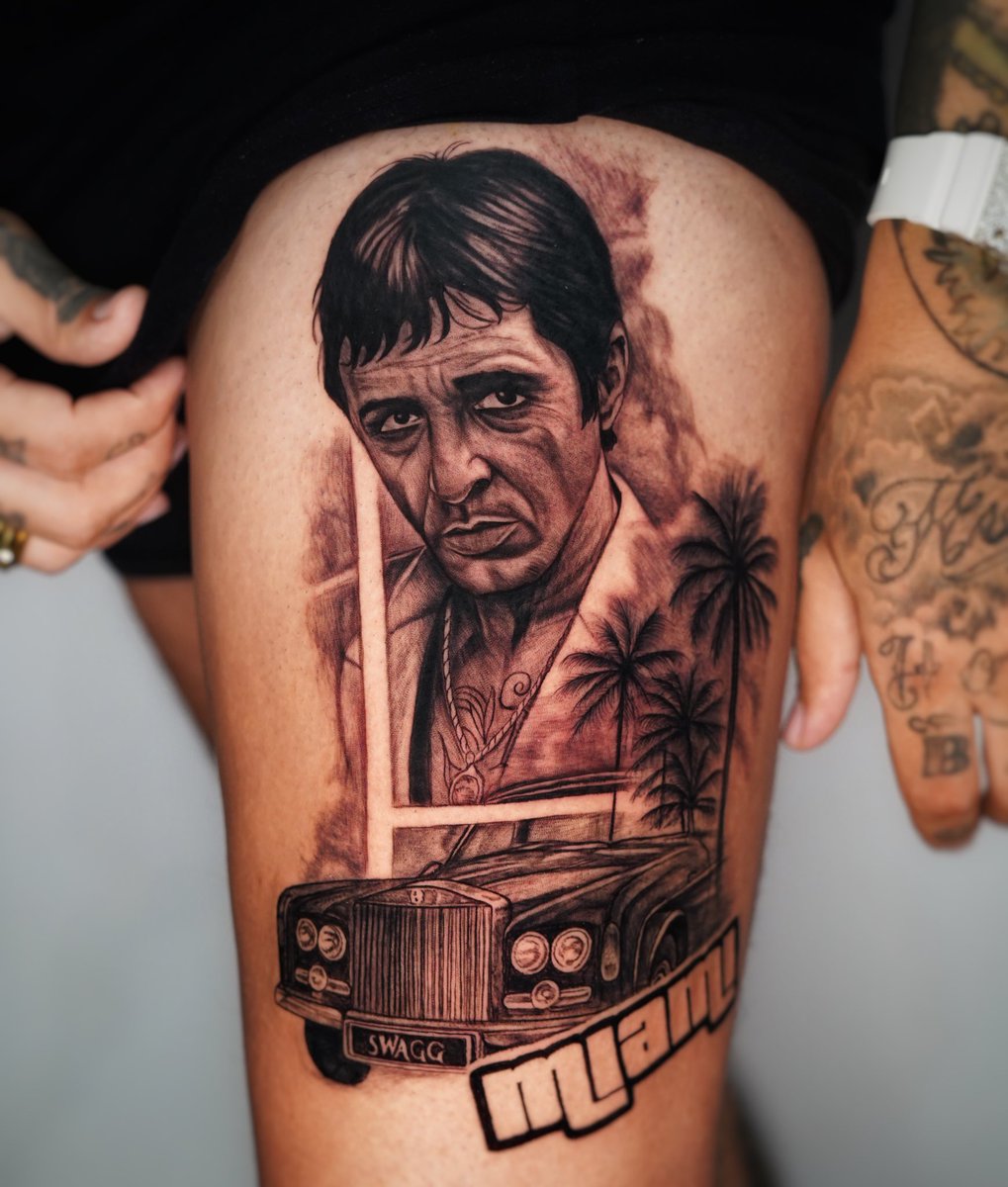 Miami 🇺🇸—because it’s not just my city, it’s where I found myself. Florida gave me the chance to become who I am today, and for that, I’m forever grateful. Scarface—it’s more than just a movie to me. When I was in prison in France 🇫🇷 from 2009 to 2011, that film became a symbol