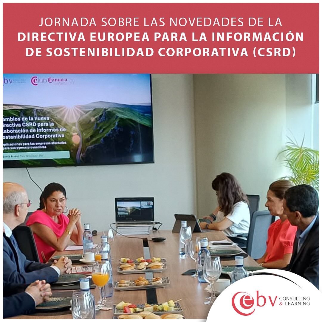 El pasado miércoles, la Cámara de Comercio de Sevilla organizó junto con EBV Consulting una jornada sobre las novedades de la CSRD.

Conoce más sobre la jornada: ebvconsultores.com/jornada-sobre-…

📞 Contacta con nosotros. Aportamos soluciones y te acompañamos en tu desarrollo sostenible.