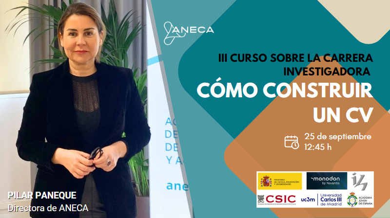 📅 Nuestra directora, <a href="/PilarPaneque/">Pilar Paneque</a>, participará en la 3ª edición del Curso sobre la carrera Investigadora, que aborda multitud de aspectos que atañen al personal investigador en formación, como las habilidades para desarrollar una carrera investigadora de calidad.