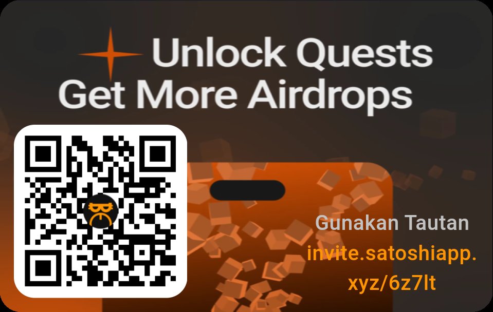ary9mojo's tweet photo. https://t.co/0wKOs7j375
Bergabunglah dengan saya di Aplikasi Satoshi, dipercaya oleh 16M+ pengguna. Dapatkan token gratis dari proyek web3 teratas. Sangat cepat dan mudah untuk mendaftar. Mari kembangkan portofolio kripto kami bersama! https://t.co/GOF9dPD20T