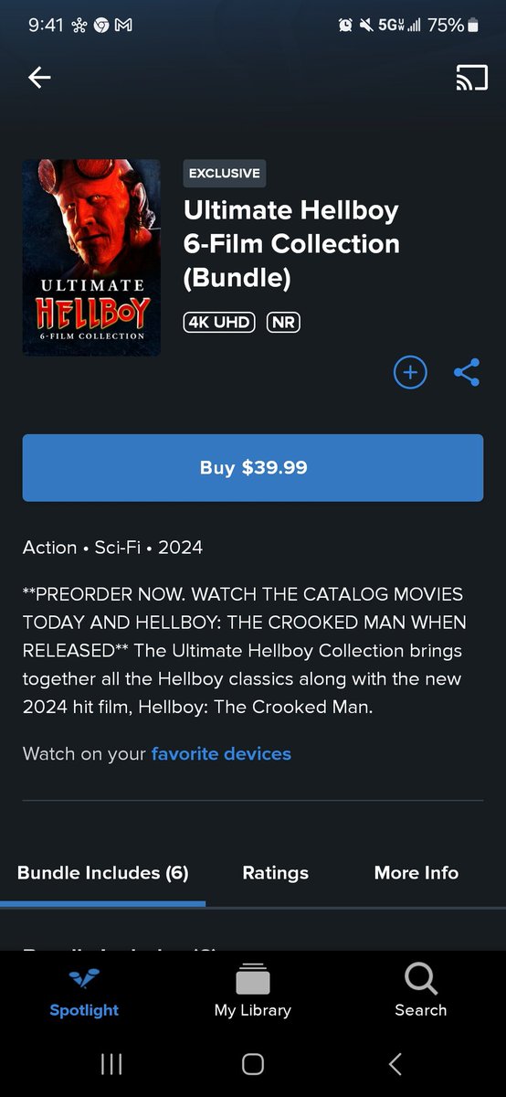 robert_cinema's tweet photo. @TheDayGhost looks like the Crooked Man isn't getting a Theatrical Release in North America. https://t.co/it3fzl5SDI