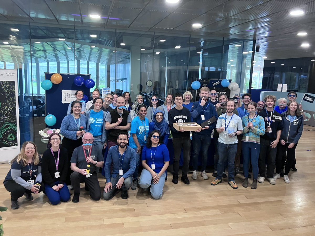 Over £1000 raised so far for 2 great charities <a href="/PCR_News/">ProstateCancerResearch</a> <a href="/ProstateUK/">Prostate Cancer UK</a>. Well done to everyone at <a href="/CRUK_SI/">CRUK Scotland Inst</a> and <a href="/UofGCancerSci/">UofG Cancer Sciences</a> for raising awareness of Prostate Cancer.