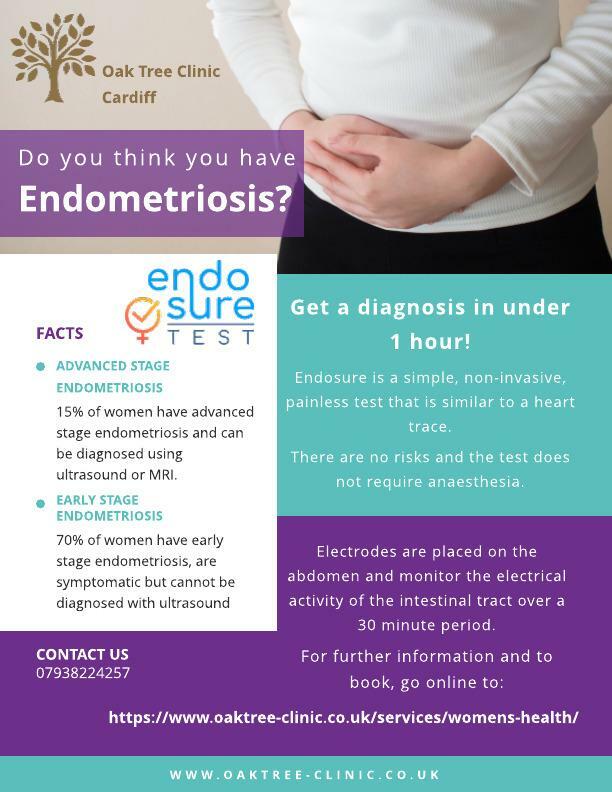 The team at Oak Tree Clinic are pleased to announce yet another successful morning with the Endosure team this week. To find out more about the Endosure test for endometriosis, and to book your appointment, go online to: oaktree-clinic.co.uk/services/women…