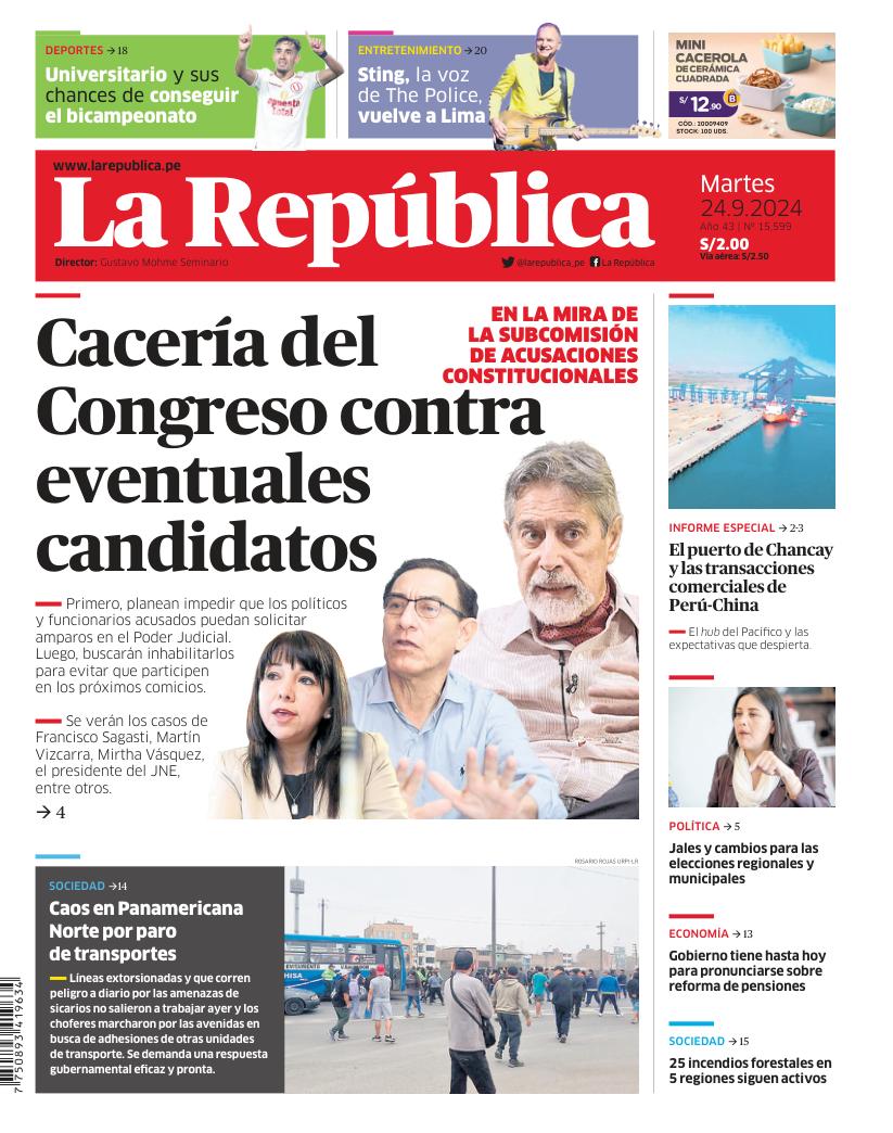 Tanto miedo al ex Pdte. <a href="/FSagasti/">Francisco Sagasti</a> cuando en su breve tiempo en el gobierno lo primero que hizo es traer salud al Perú mientras el COVID-19 nos golpeaba, los peruanos le debeos gratitud. 
Él ya dijo que no será candidato para el 2026, ¡Tranquilícense y tomen su agua de azahar!