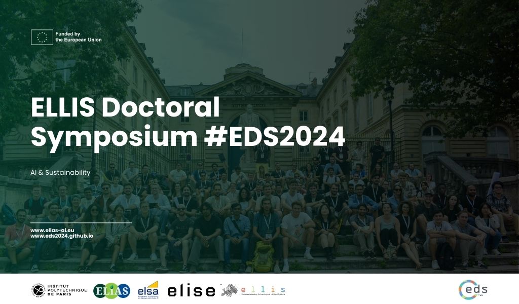ELIAS (@elias_project) on Twitter photo #ELIAS is proud to have supported #EDS2024! 🎓Over 100 PhD students from Europe gathered in Paris to explore #AI & #sustainability, featuring expert keynotes, an industry fair, & networking sessions. Next stop: Warsaw - <a href="/IDEAS_NCBR/">IDEAS NCBR</a> for #EDS2025! Read more: elias-ai.eu/news/events/ed… #ELIAS is proud to have supported #EDS2024! 🎓Over 100 PhD students from Europe gathered in Paris to explore #AI & #sustainability, featuring expert keynotes, an industry fair, & networking sessions. Next stop: Warsaw - <a href="/IDEAS_NCBR/">IDEAS NCBR</a> for #EDS2025! Read more: elias-ai.eu/news/events/ed…