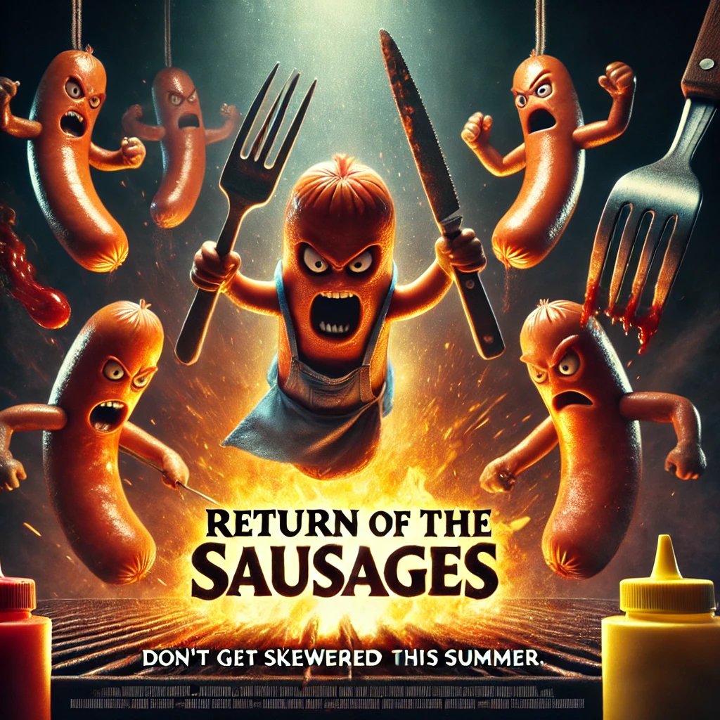 Return of the Sausages. #lab24 #lino