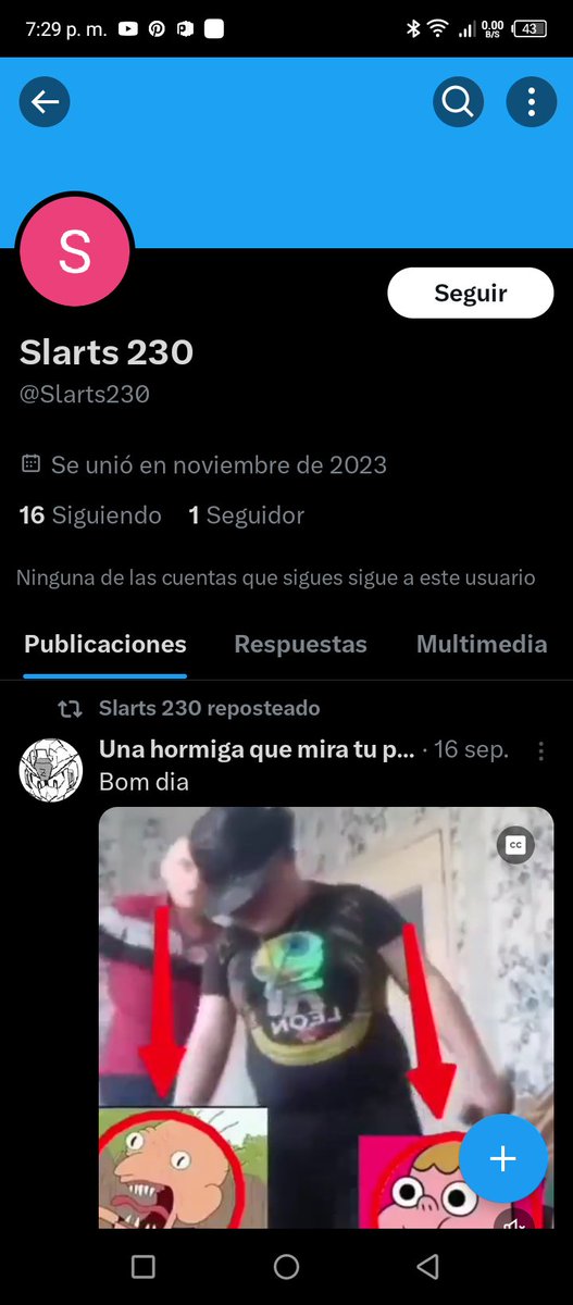 Les presento a mi nueva mascota, se adoptó solito y me stalkea el Twitter &gt;&lt;💖💖💖