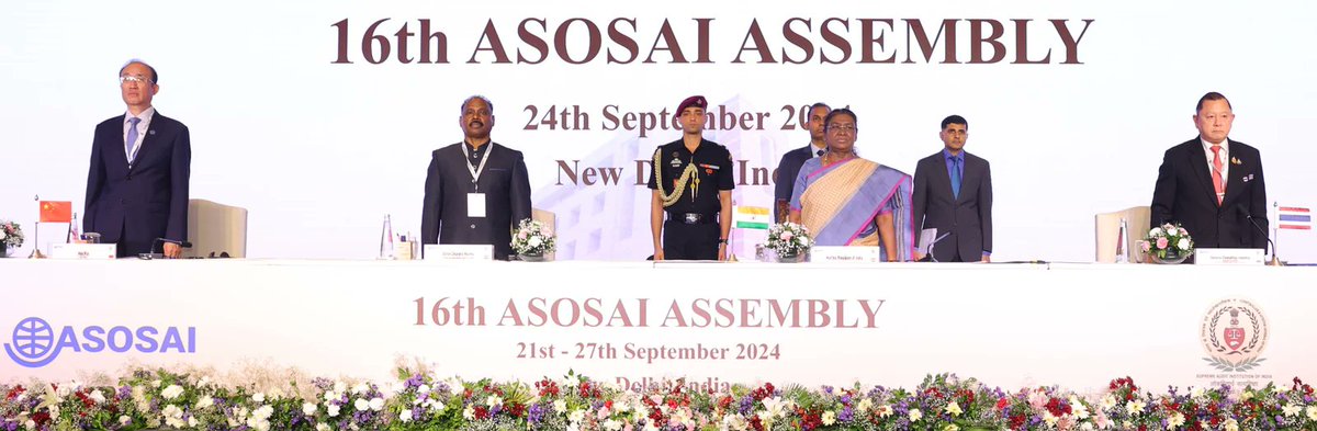 The 16th General Assembly of ASOSAI is held in New Delhi. The General Assembly aims to update ASOSAI's administrative arrangements, discuss and decide on strategies and plans to be implemented, deliberate on new areas of audit, and enhance cooperation among member SAIs.
