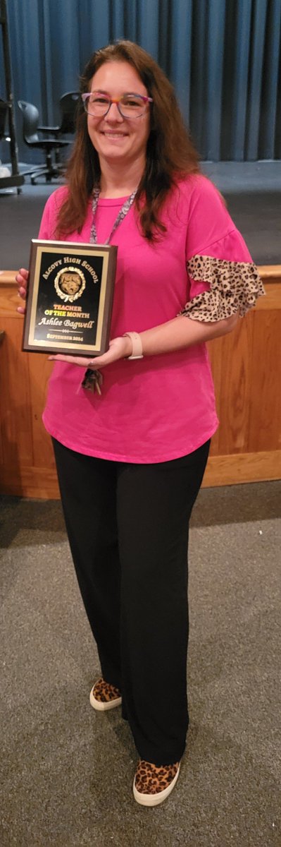 Tigers August and September Teacher and Staff Member of the Month!! Mrs. Conway, Ms. Groll, Mr. Grant, and Mrs. Bagwell!