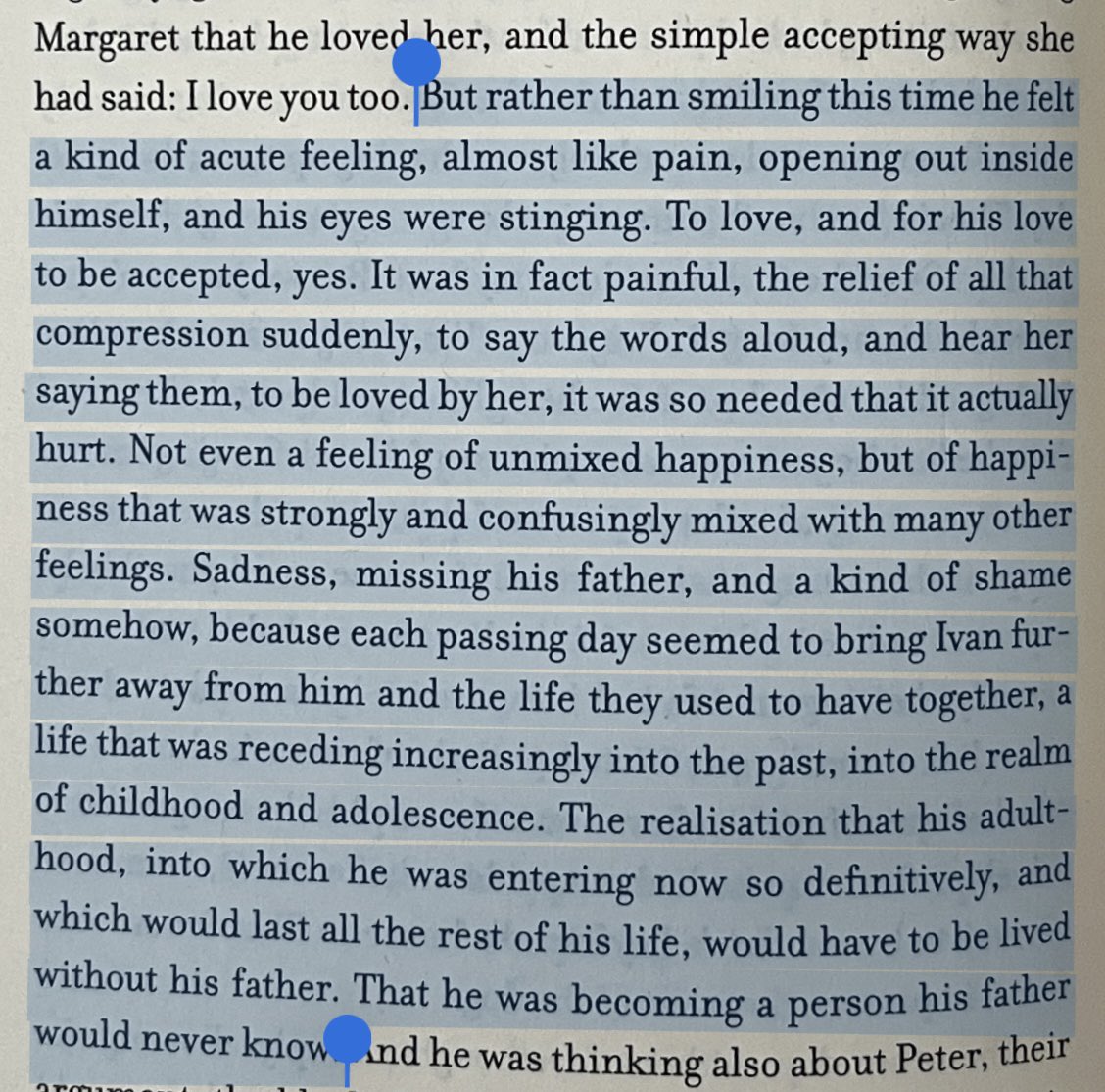 Sharing one of my favorite intermezzo quotes for the release day